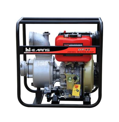 China Irrigation and agriculture recoil start DP40 4 inch 96M3/hr irrigation diesel electric water pump for sale