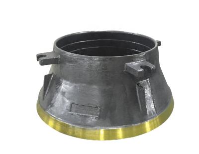 China energy & Concave Crusher Mining Coat Bowl Concave Liner For Cone Crusher Spare Parts for sale