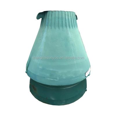 China Crusher Liner Cone Crusher Coat And Concaves For Rotary Grinders Wear Parts MN13 MN18 Liners for sale