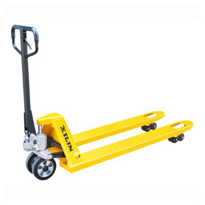 China Easy Mobile Hydraulic Hand Pallet Trucks Newcomers Hand Pallet Truck Manual Hydraulic Stacker for sale