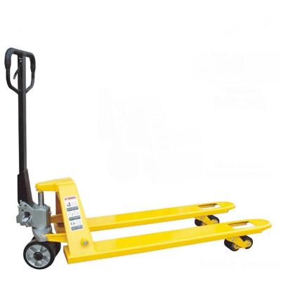 China Platform 360 Rotation Most Competitive Price While Strengthening Body Manual Hydraulic Pallet Truck for sale