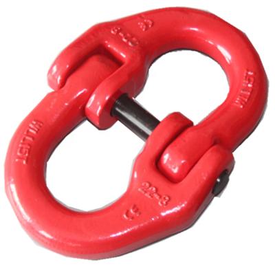 China Random Directions Lifting Hammerlocks Plugging Sling Winch Tow Double Ring Crane Chain Connector for sale