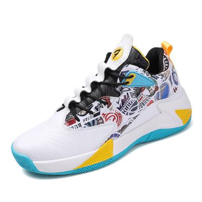 China Hot Sale Anti-odor Men High Quality Basketball Sneakers Hot Sale Indoor Outdoor Comfortable Basketball Shoes For Man for sale