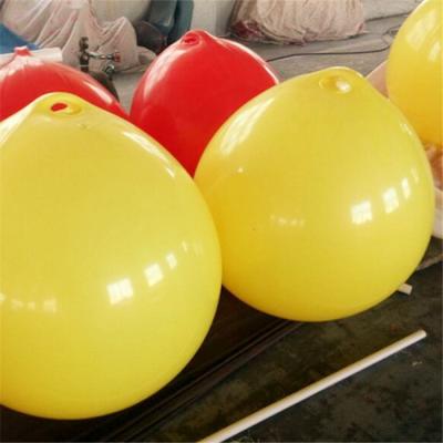 China Shield Shipboard Ball Shape Inflatable Marine Floating Buoys For Boat And Yacht for sale