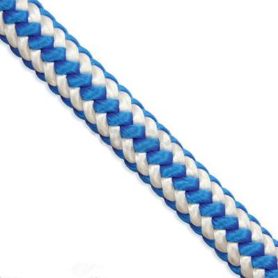 China 16/24 Double Strand High Strength Braided Polyester Marine Rope for sale