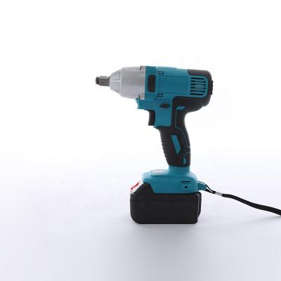 China Max power 300nm 5 torque model li-ion power tool 1/2 battery impact wrench cordless 1/2 impact wrench for sale