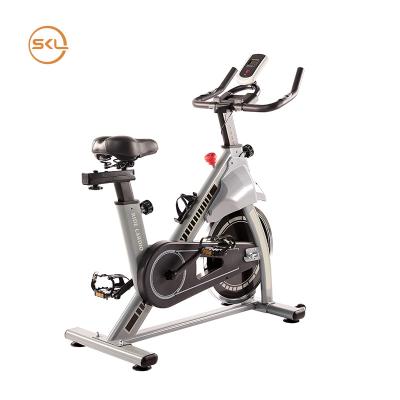 China Commercial Home Use SKL-EM-1560 Home Use Gray Exercise Bike Stationary Spinning Bike Wholesale for sale