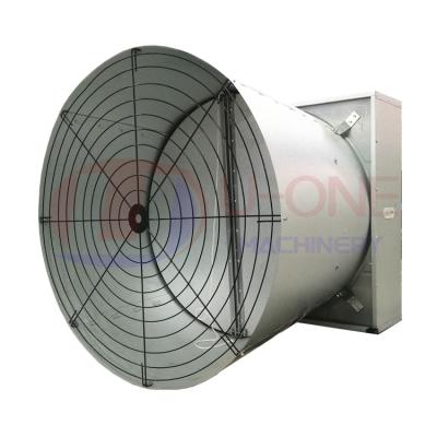 China Restaurant Premium Large Volume Butterfly Ventilation Cone Fan For Poultry House for sale