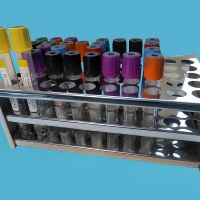 China Lavender / Purple Stopper Vacuum Tubes For Blood Sample Centrifugation for sale