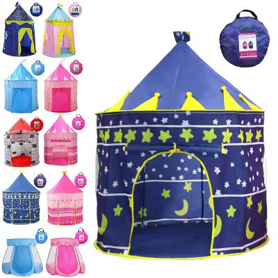 China C'dear Kids Castle Easy Foldable Outdoor Indoor Custom Playhouse Custom Playhouse Kids Girls Baby Girls Fairy Pop Up Play Tent for sale