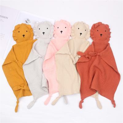 China Luxury OEM C'Dear baby sleep comforter Brown bear baby plush toy low moq textile environmental custom home comforter for sale