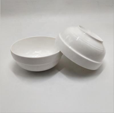 China Sustainable Cheap White Bowl Stock , Restaurant Ceramic Bowl Stock for sale