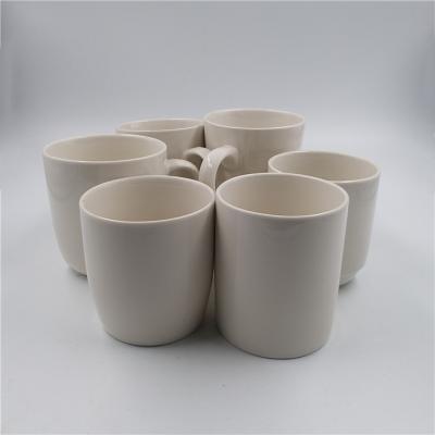 China Viable decal printing good quality porcelain coffee cup ceramic white tea mug for wholesale for sale