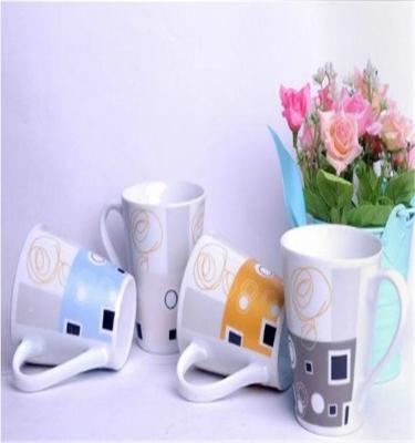 China Factory Price Viable Imported Ceramic Porcelain Mug Sublimation Coffee Mug For Restaurant Home Hotel for sale