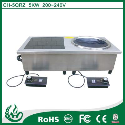 China IPX4 waterproof design standards double induction stove for sale