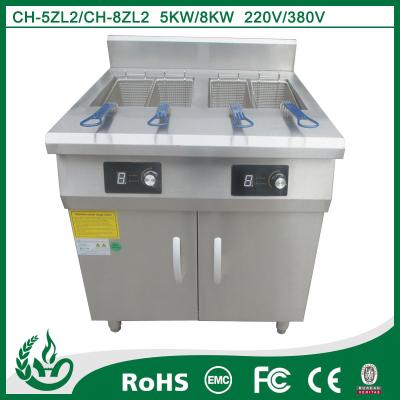 Chine Machine automatique 5kw/8kw pour la friteuse profonde de restaurant à vendre