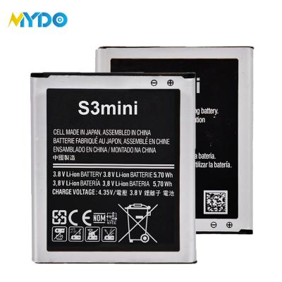 China Mobile phone gigabyte t18287 2000 cell phone battery for Samsung s3 mini / ab463446bu i8190 i8160 for sale