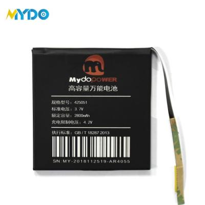 China Mydopower Flex Cable Design Mobile Phone Li-ion Mobile Battery Cell Supply Universal OEM Battery Replacement Battery for sale