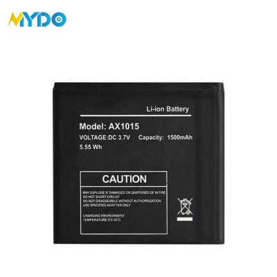 China Mobile Phone 3.7v Li-ion cell mobile phone battery for bmobile AX1015 batteries for sale