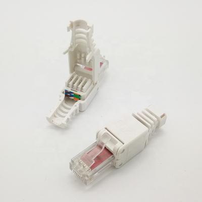 China High quality data connection price RJ45 cat6 UTP best end plugs/RJ45 modular male connectors for solid wire Te koop