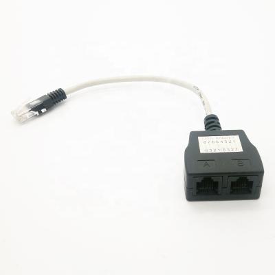 中国 RJ45 1 to 2 RJ45 Network Splitter RJ45 Connector/2-Port RJ45 Female Ports Splitter Adapter LAN Splitter/Combiner Cable 販売のため