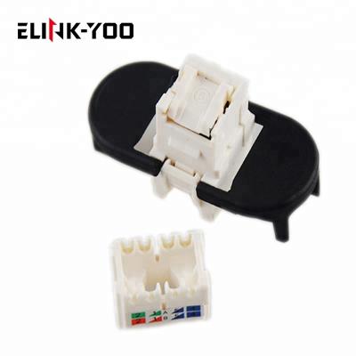 Chine New type Jack1803MN 3m utp rj45 trapezoidal jack cat6 Jack1803MN toolless à vendre