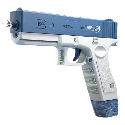 China Hot Toy 2023 Glock ABS Electronic Water Gun Water Gun Water War Combat Toys Automatic Strong Water Toy Guns For Kids Summer Outdoor Power for sale