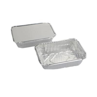 China Aluminum Foil Food Container 8011-H24 Take Out Box for sale