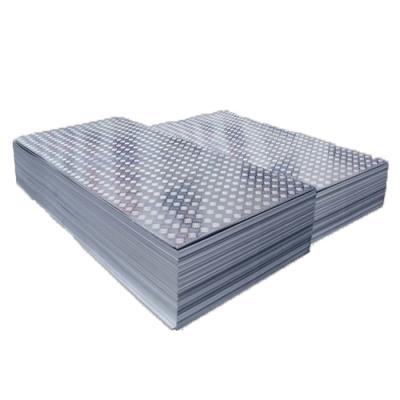 China Good price high quality high strength 1050 patterned 5083 aluminum tread pattern embossed sheet checker plate for sale for sale