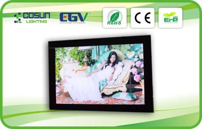 China Customized Aluminium Magnetic LED Light Box With Double Side , 12V / 24V Energy Saving for sale