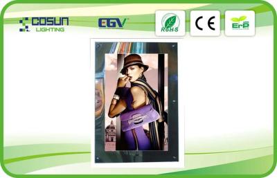 China Square LED Magic Mirror Light Box Illuminated PMMA , SMD3528 LED 10mm Thickness for sale