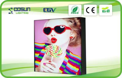 China BV SGS Double Side Fabric Frameless Light Box For Exhibition , Low Power Consumption for sale