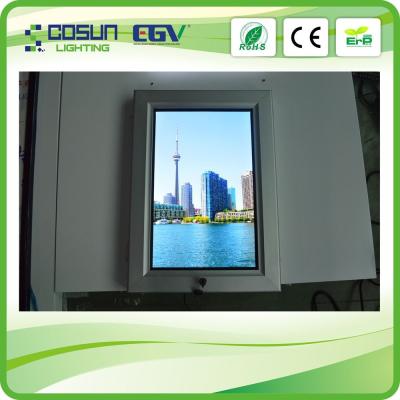 China SMD2835 Waterproof LED Poster Frame Aluminum Profile Lighting box for sale