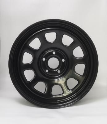 China Aftermarket Discovery Milky White Black Wheels 5X120 Wheel 5X120 5 Holes STEEL Chrome 18inch Trailer Rim 5 Holes for sale