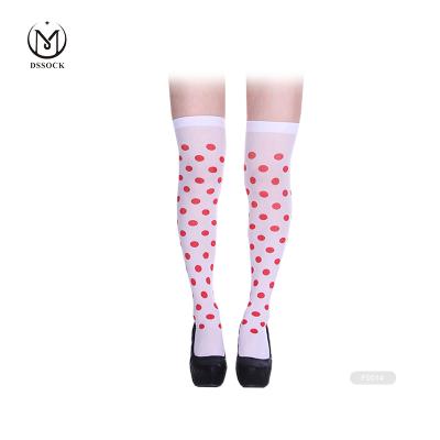 China DS QUICK DRY F157 Over The Knee Socks Custom Logo Thigh High Socks for sale