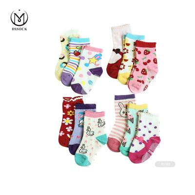 China Baby DS I0058 Anti-skid Grip Socks QUICK DRY Anti-skid Kids Baby Socks for sale