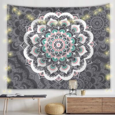 China Beautiful Decoraion Bonfull Amazon New Style Mandala Tapestry Hanging Tapestry Living Room Bedroom Background Bohemian Wall Decorative Fabric for sale