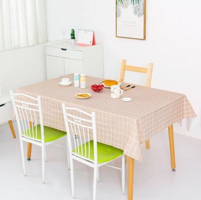 China Best Selling Plastic Bonfull PVC Tablecloth Oil Pollution Prevention Tablecloth Plaid Tablecloth Tea Tablecloth Waterproof Home Use for sale