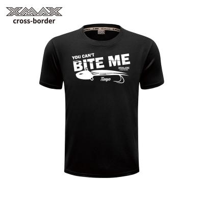 China Anti-Wrinkle Plus Size Mens Shirt Customized Shirt XMAX MIT A173 Fashion Mens T-Shirts Fish T-shirts Sleeve Short Plus Size for sale