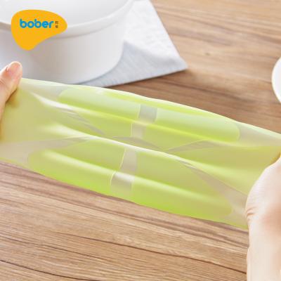 China Reusable Silicone Plastic Kitchen Cover Stretchable Microwave Food Wrap for sale