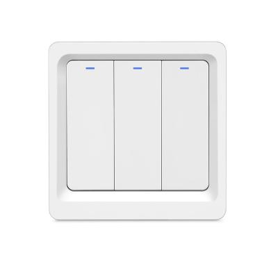 China Professional Wifi China Manufacturer Abs Smart Wall Pressure Switch Button Electric Work With Homekit for sale