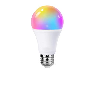 China Desktop WIFI Light Bulb Dimmable RGBWC Siri Voice Control E27 7W Smart Work With Apple Homekit for sale