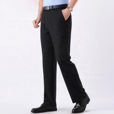 China Comfortable Fit Flap Front Wrinkle-Free Men's Formal Pants 2022 Summer Anti-Static Latest Design for sale