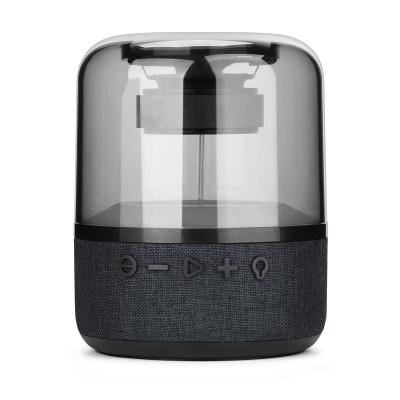 China Hot Selling Light Blue LED Tooth Speaker Wireless Portable Smart Speaker for sale