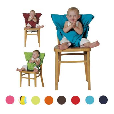 China 100% 100% Eco-Friendly Portable Belt Booster Safety Kids Travel Referee Chair Feeding Harness Seat Cushion Bag Baby Referee Chair Seat Cover for sale