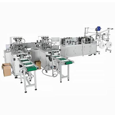 China Industry Full Automatic Face Mask Making Machine Face Mask Machine CE Industry PLC 2020 Flat SCM 1 YEAR Nonwoven Fabrics for sale