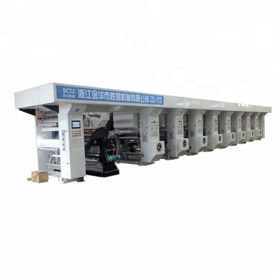 China Factory High Speed ​​Automatic Gravure Printing Machine Paper Multicolor Film Printing Machine Multicolor for sale