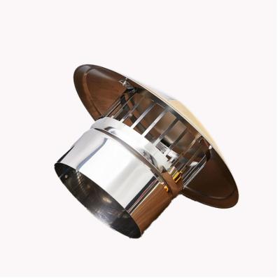 China Stainless Steel Round Roof Vent Chimney Cowls 150mm For Outdoor Fireplace for sale