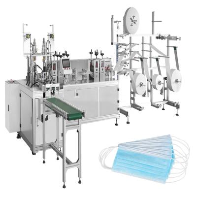 China 3 Ply Disposable Medical Mask Making Machine Non Woven Material 9 KW for sale