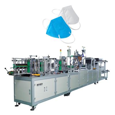 China Fully Automatic N95 Mask Making Machine 6500X4000X2000MM 220V High Speed for sale